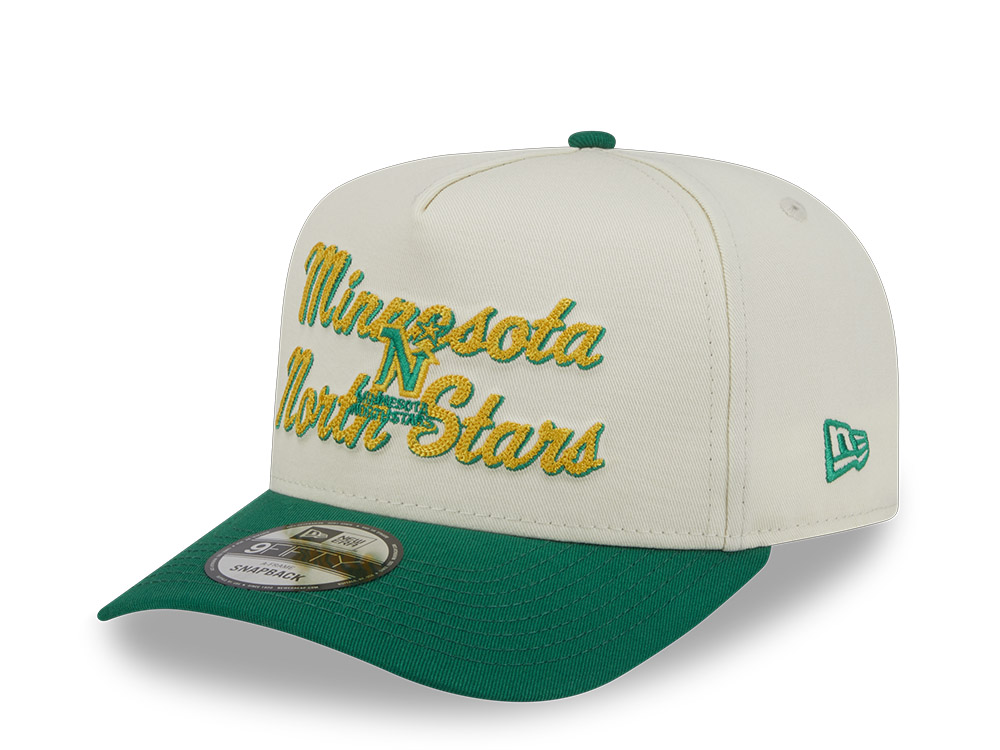 New Era Minnesota North Stars Chainstitch 9Fifty A Frame Snapback Cap