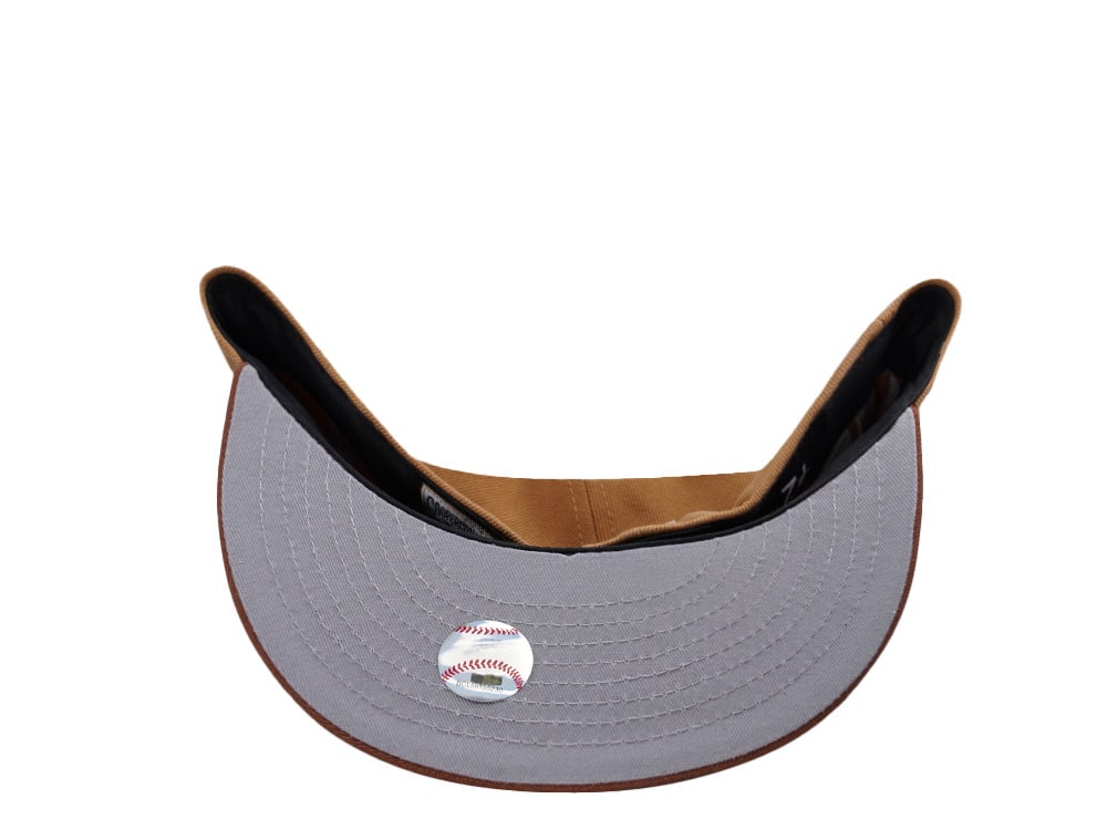 New Era Houston Astros Inaugural Season 2000 Wheat Two Tone Edition 59Fifty Fitted Cap