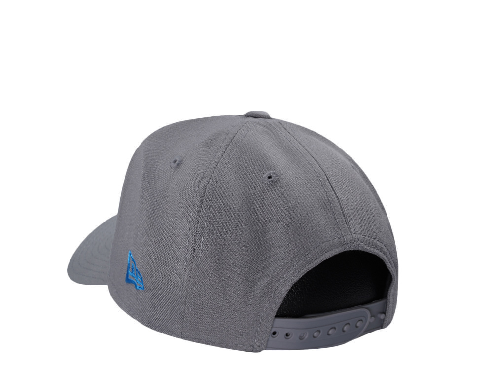 New Era Detroit Lions 90 Seasons Gray Prime Edition 9Forty A Frame Snapback Cap