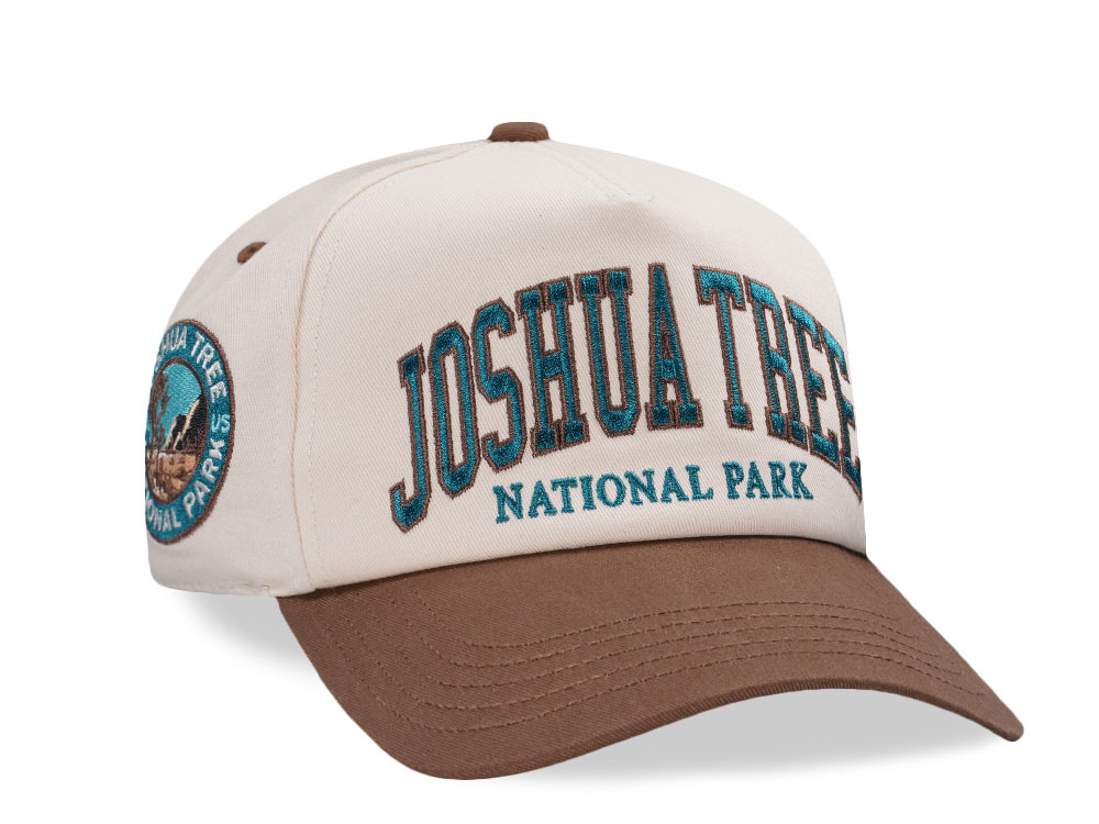 American Needle Joshua Tree National Park Roscoe Ivory Snapback Cap