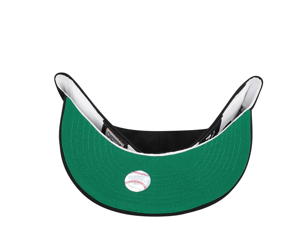 New Era Seattle Mariners 40th Anniversary Black Dome Throwback Edition 59Fifty Fitted Cap