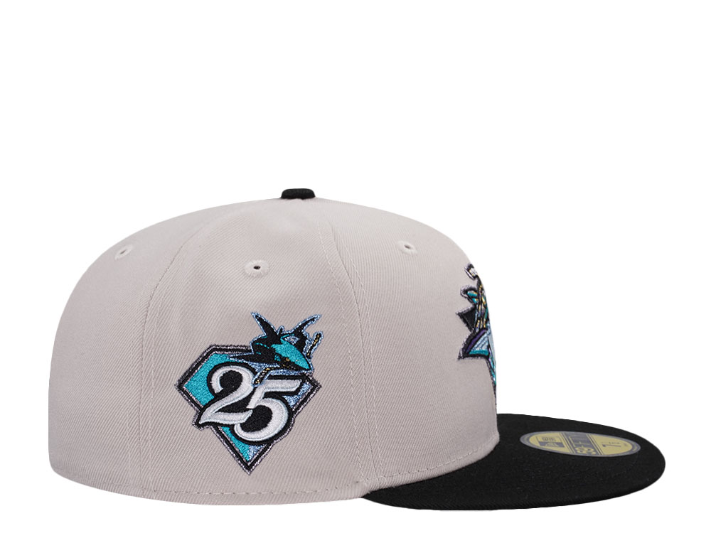 New Era San Jose Sharks 25th Anniversary Stone Tribal Two Tone Edition 59Fifty Fitted Cap