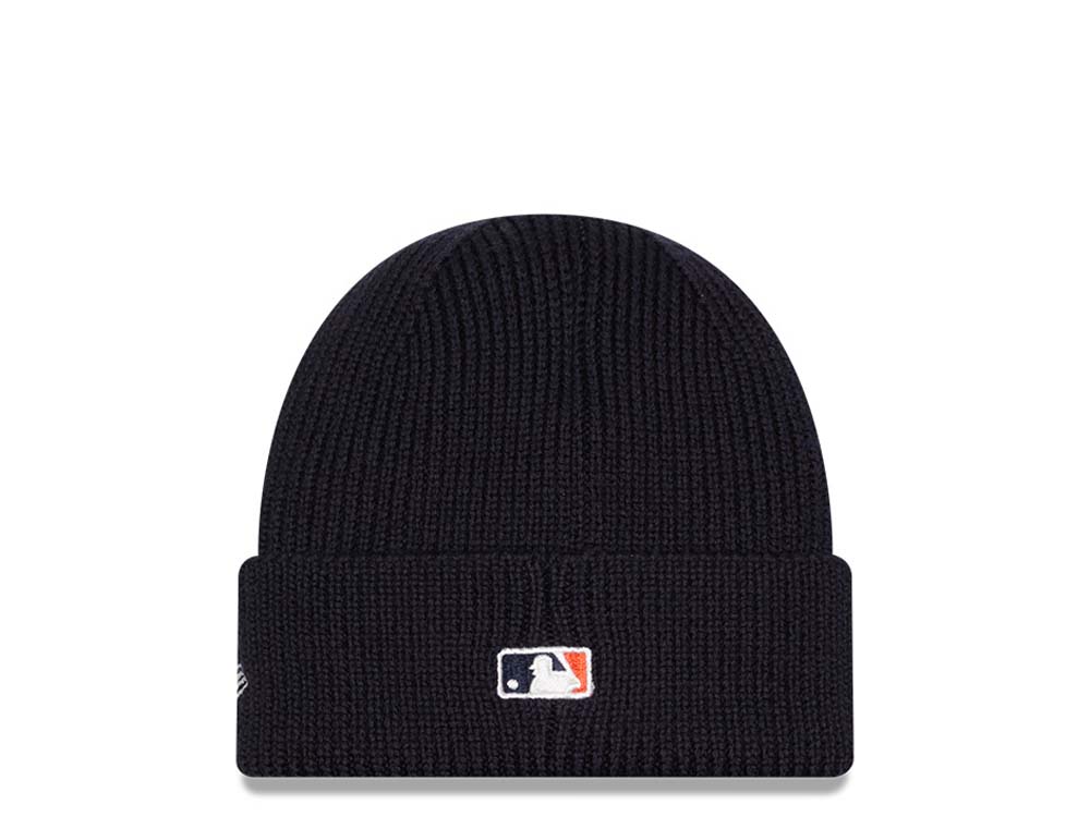 New Era Detroit Tigers Skull Knit Navy Knit
