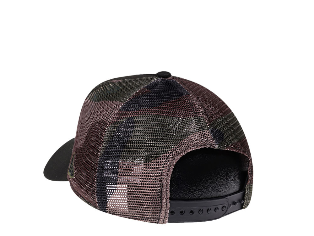New Era Washington Commanders Camo 9Forty A Frame Trucker Snapback Cap