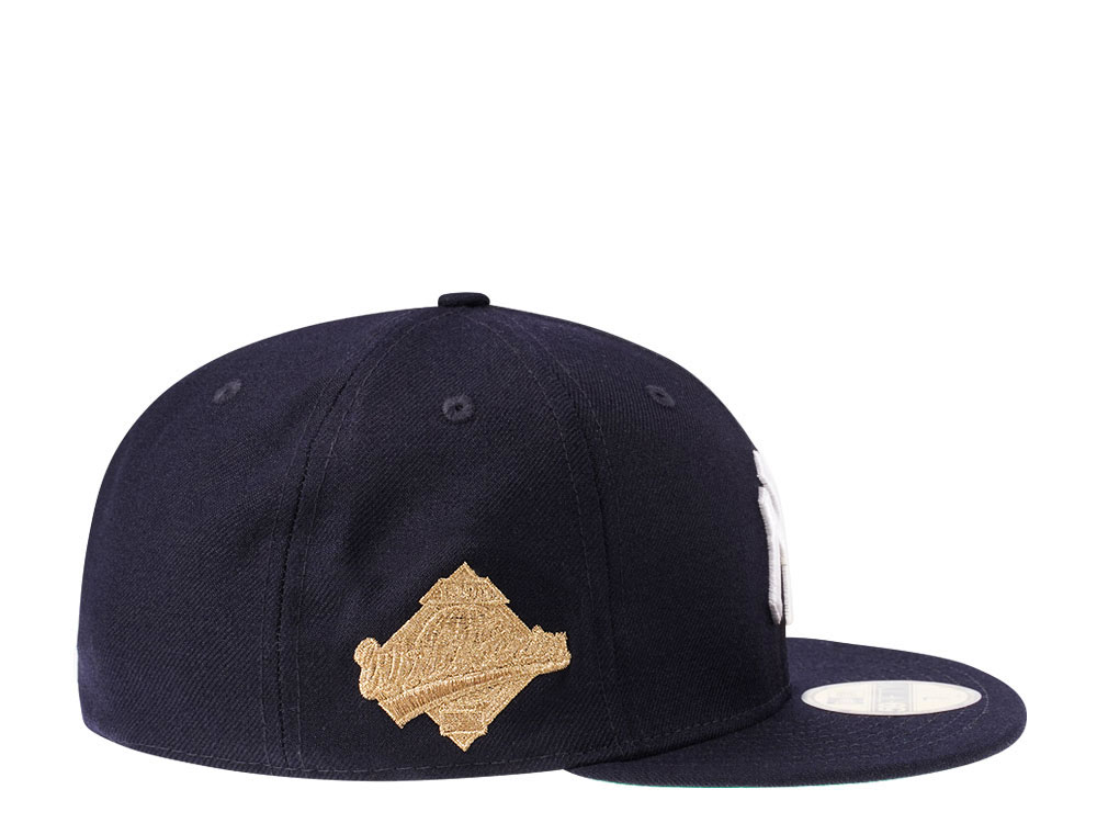 New Era New York Yankees World Series 1996 Gold Pack Navy Edition 59Fifty Fitted Cap