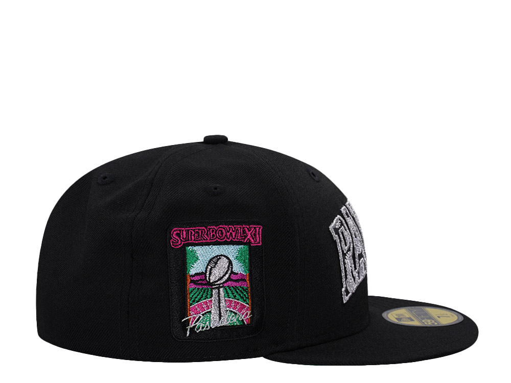 New Era Las Vegas Raiders Super Bowl XI Wool Black Prime Edition 59Fifty Fitted Cap
