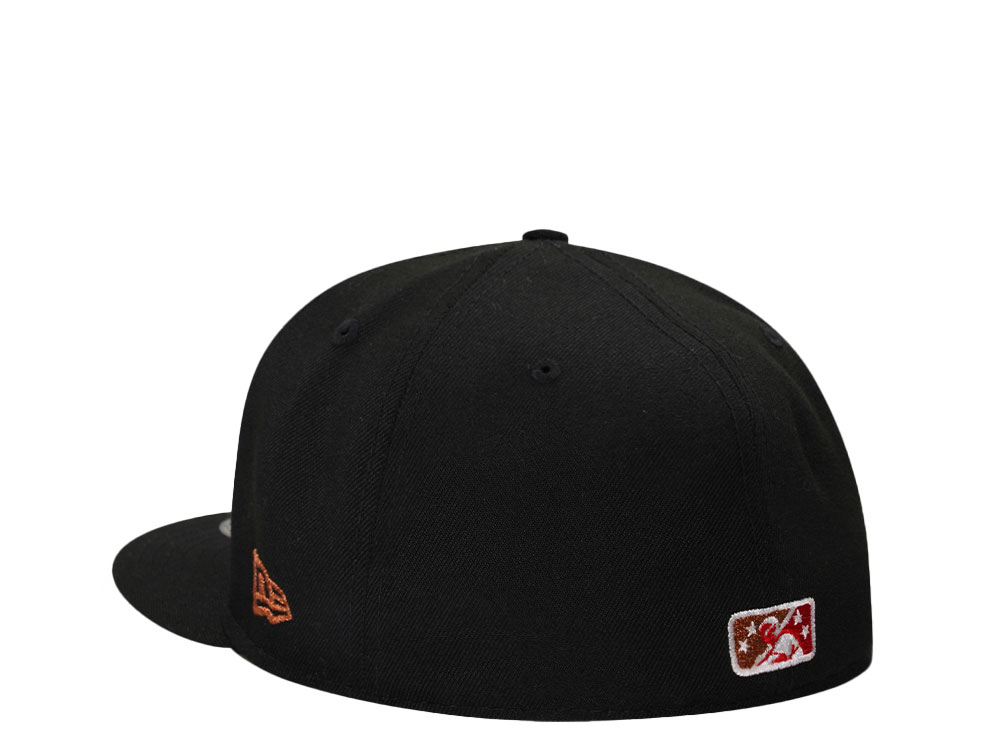 New Era Bradenton Marauders All Star Game 2014 Black Copper Edition 59Fifty Fitted Cap
