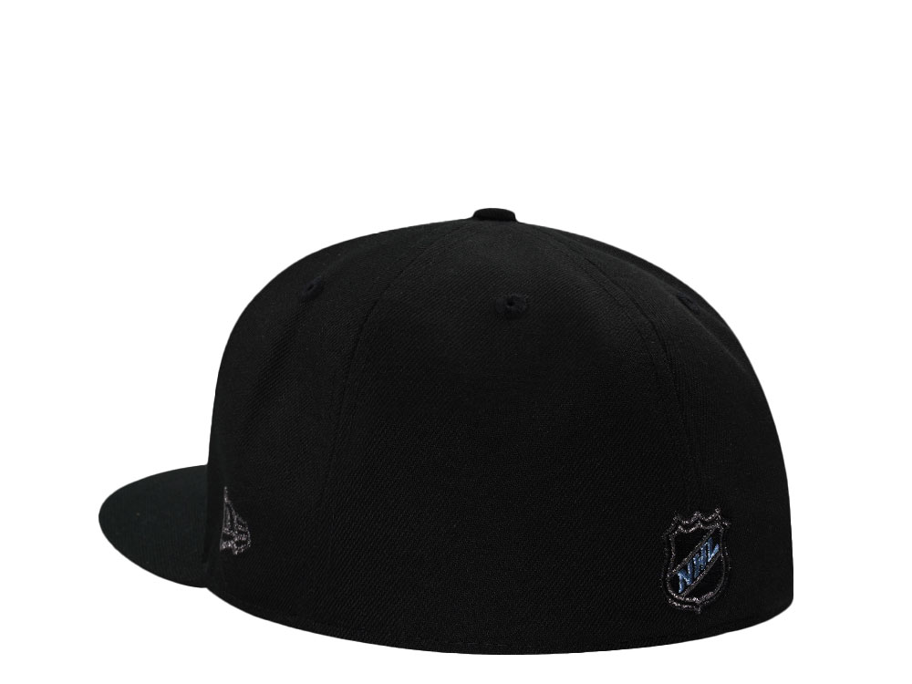 New Era Utah Mammoth Black on Black Prime Edition 59Fifty Fitted Cap