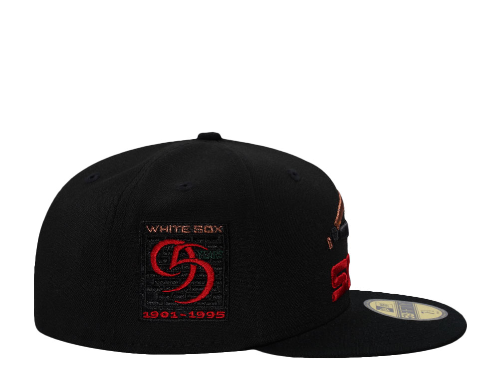New Era Chicago White Sox 95th Anniversary Charcoal Two Tone Edition 59Fifty Fitted Cap