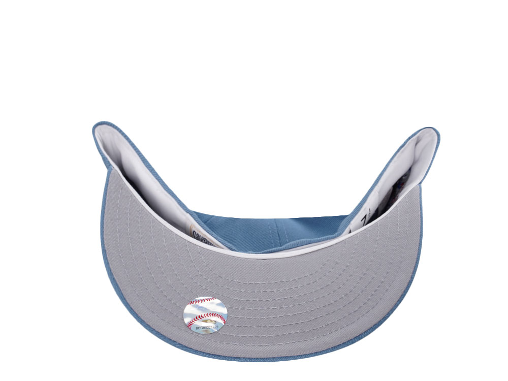 New Era Toronto Blue Jays All Star Game 1991 Faded Blue Metallic Edition 59Fifty Fitted Cap