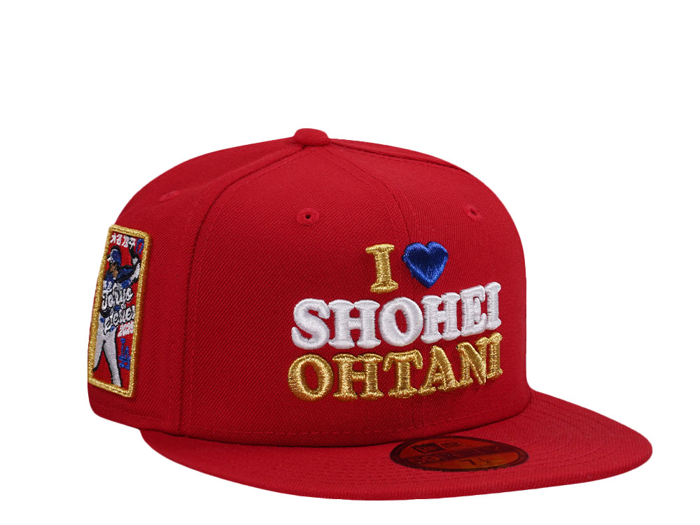 New Era Los Angeles Dodgers Tokyo Series 2025 Red Edition 59Fifty Fitted Cap
