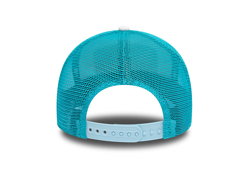 New Era Icy Summer Greece A Frame Trucker Snapback Cap