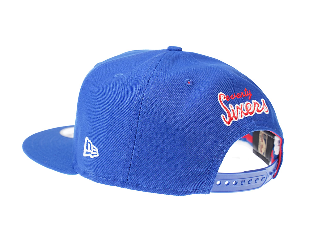 NEW ERA PHILADELPHIA 76ERS BELL HWC 9FIFTY SNAPBACK CAP