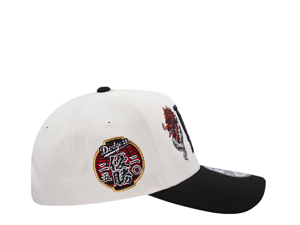 New Era Los Angeles Dodgers World Series 2025 Dragon Chrome Two Tone Edition 9Forty A Frame Snapback Cap