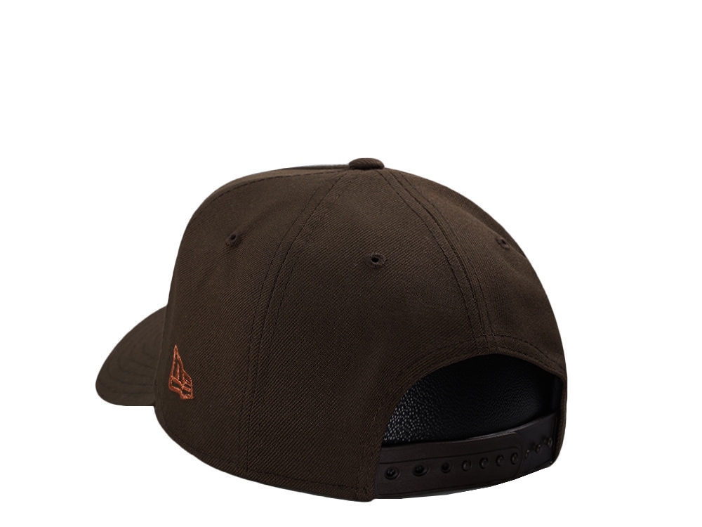 New Era Los Angeles Dodgers World Series 2025 Walnut Prime Edition 9Forty A Frame Snapback Cap