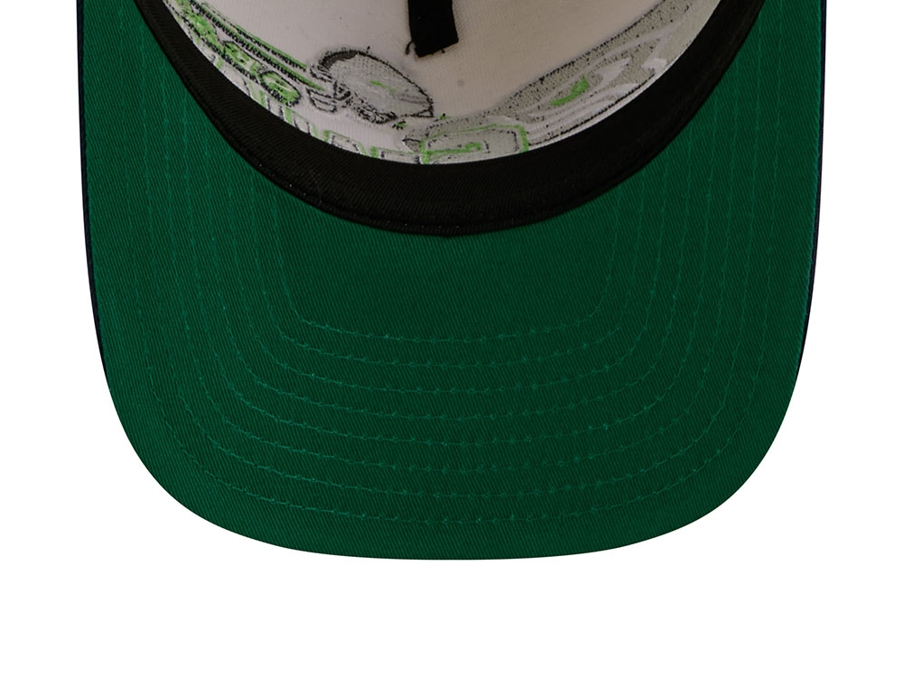 New Era Seattle Seahawks 1976 Classic Chrome Edition 9Fifty A Frame Snapback Cap