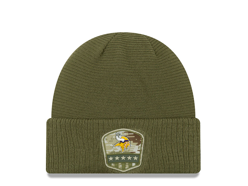 New Era Minnesota Vikings Salute to Service 2019 Knit