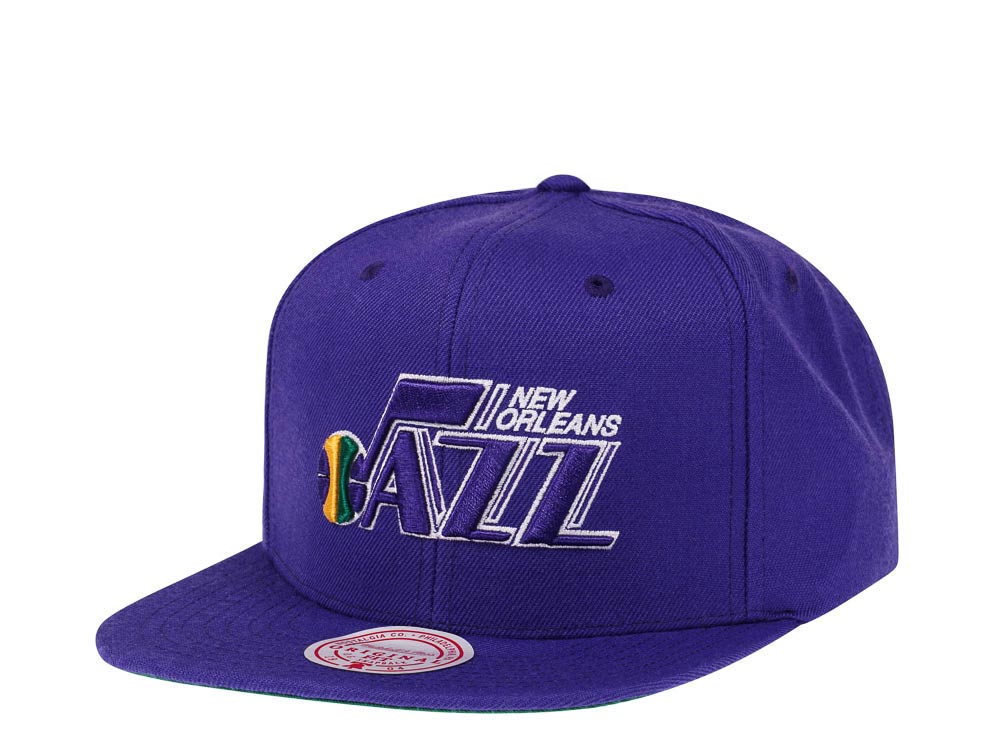 Mitchell & Ness Utah Jazz Hardwood Classics Snapback Cap