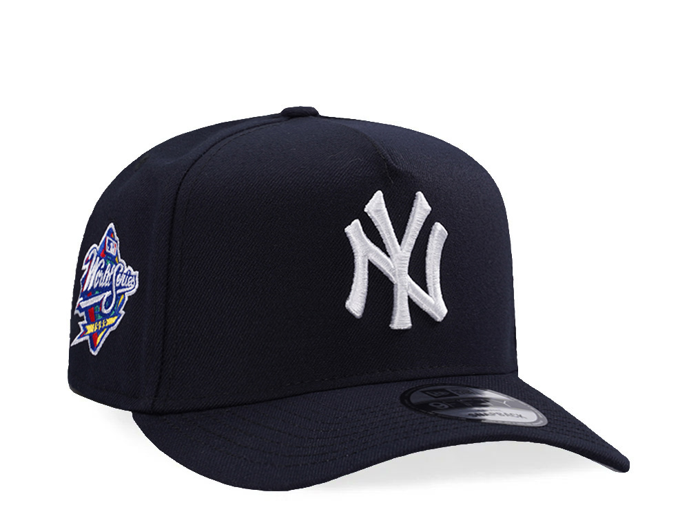 New Era New York Yankees World Series 1999 Navy Prime Edition 9Fifty A Frame Snapback Cap