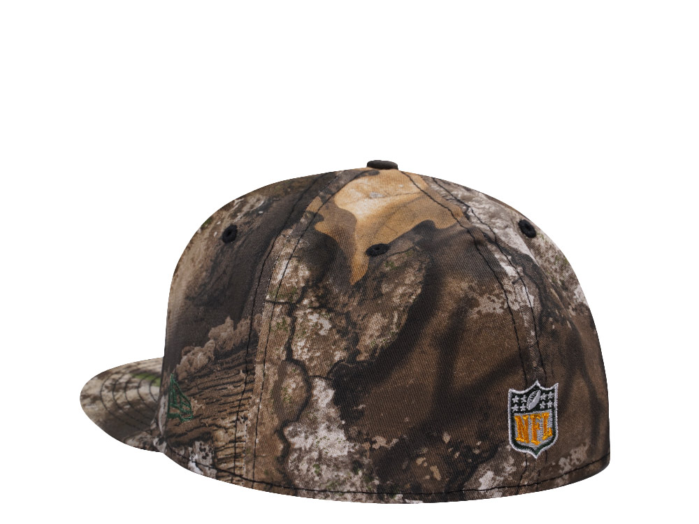 New Era Green Bay Packers 75th Anniversary Realtree APX Prime Edition 59Fifty Fitted Cap