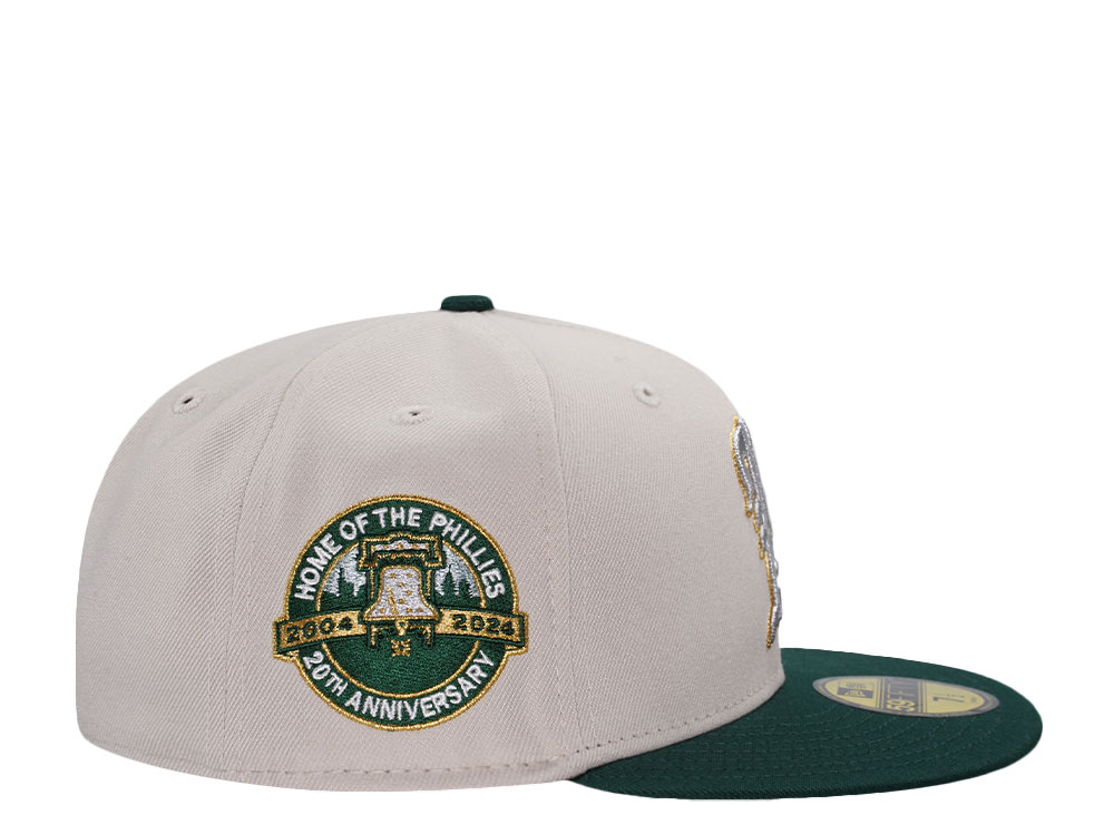 New Era Philadelphia Phillies 20th Anniversary Stone Two Tone Edition 59Fifty Fitted Cap