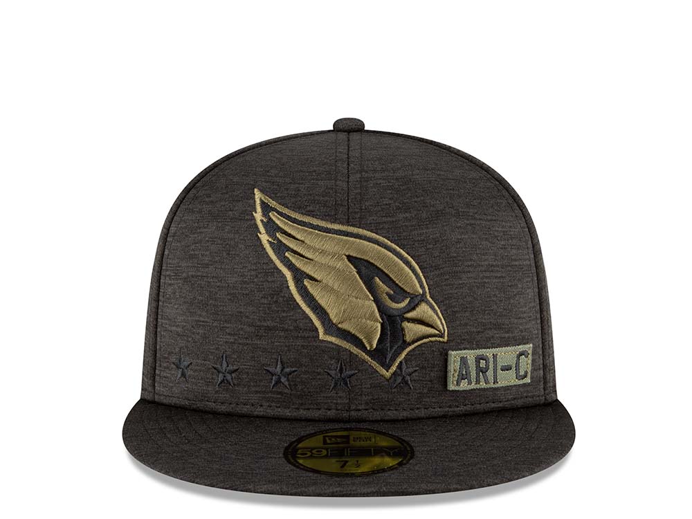 New Era Arizona Cardinals Salute to Service 2020 Fitted 59Fifty Cap