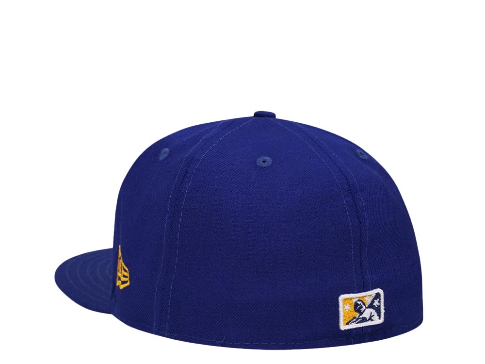 New Era Montgomery Biscuits Blue Orange Edition 59Fifty Fitted Cap