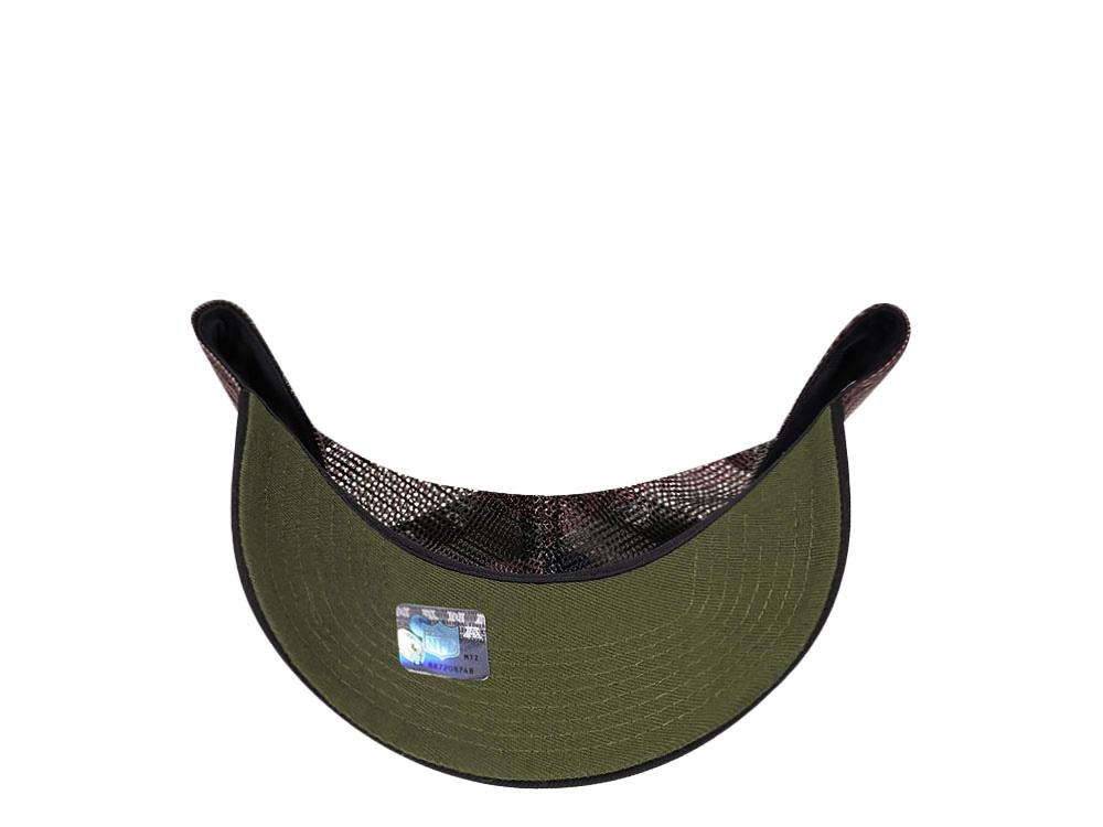 New Era Indianapolis Colts Camo 9Forty A Frame Trucker Snapback Cap