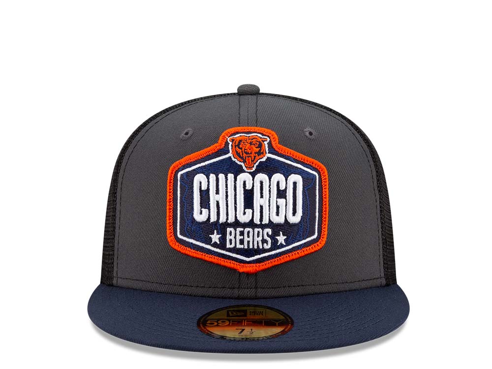 New Era Chicago Bears NFL Draft 21 59Fifty Fitted Cap