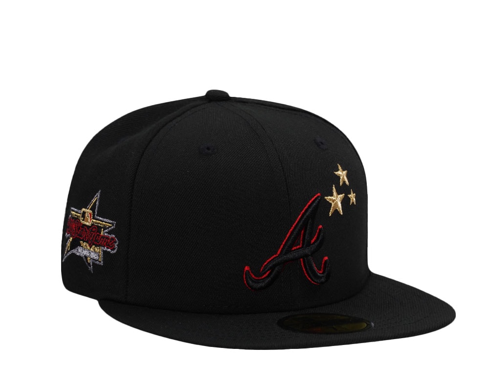 New Era Atlanta Braves All Star Game 2025 Black Prime Edition 59Fifty Fitted Cap