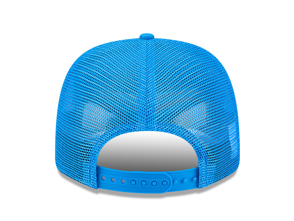 New Era Detroit Lions Blue Edition 9Seventy Trucker Snapback Cap