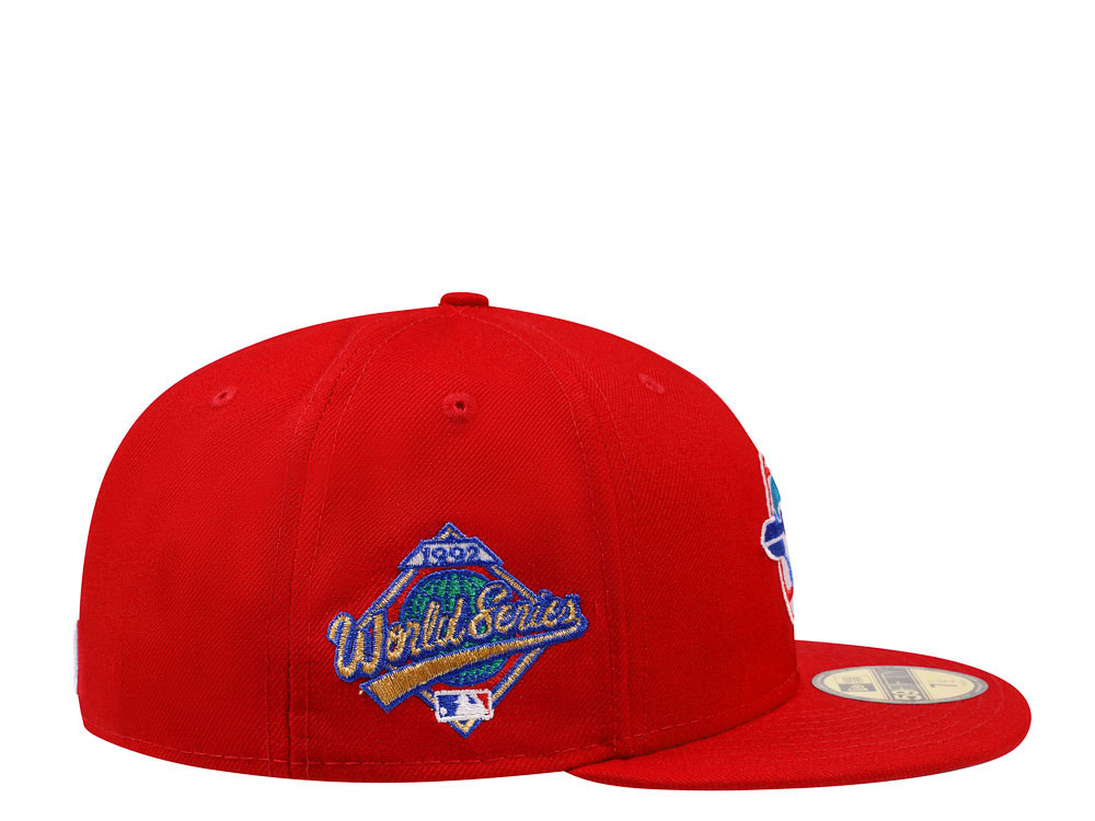 New Era Toronto Blue Jays World Series 1992 Scarlet Edition 59Fifty Fitted Cap