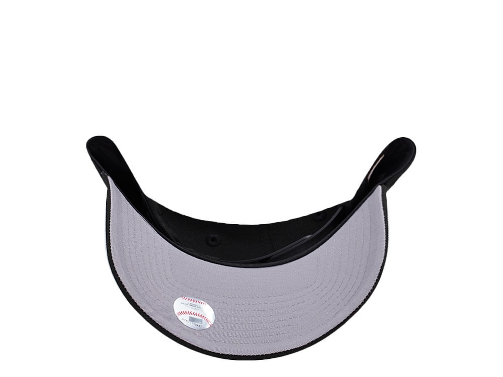 New Era Chicago Cubs Be Alert Metallic Black Prime Edition 9Forty A Frame Snapback Cap