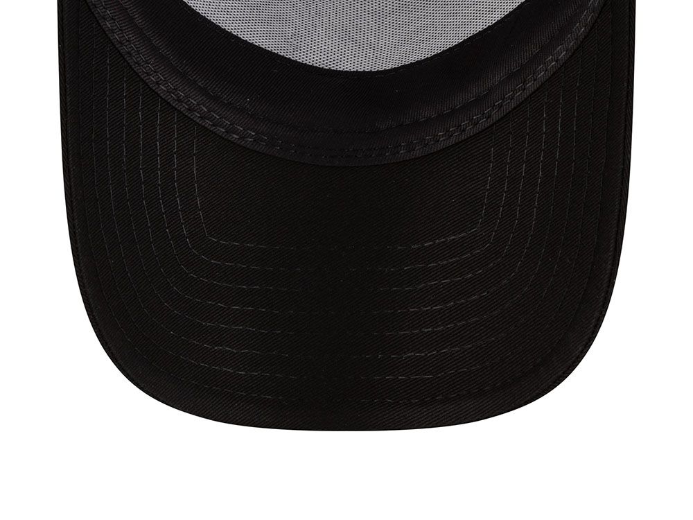 New Era Chelsea FC Lion Crest Patch Black 9Forty A Frame Trucker Snapback Cap