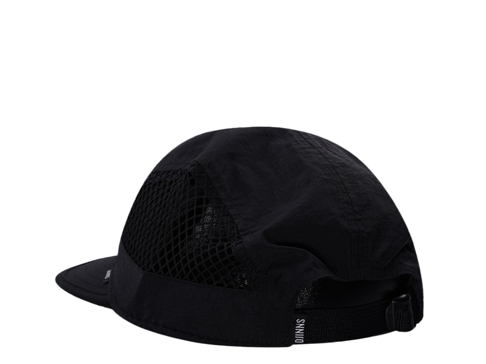 Djinns 5 Panel Black Big Net Mountain Strapback Cap