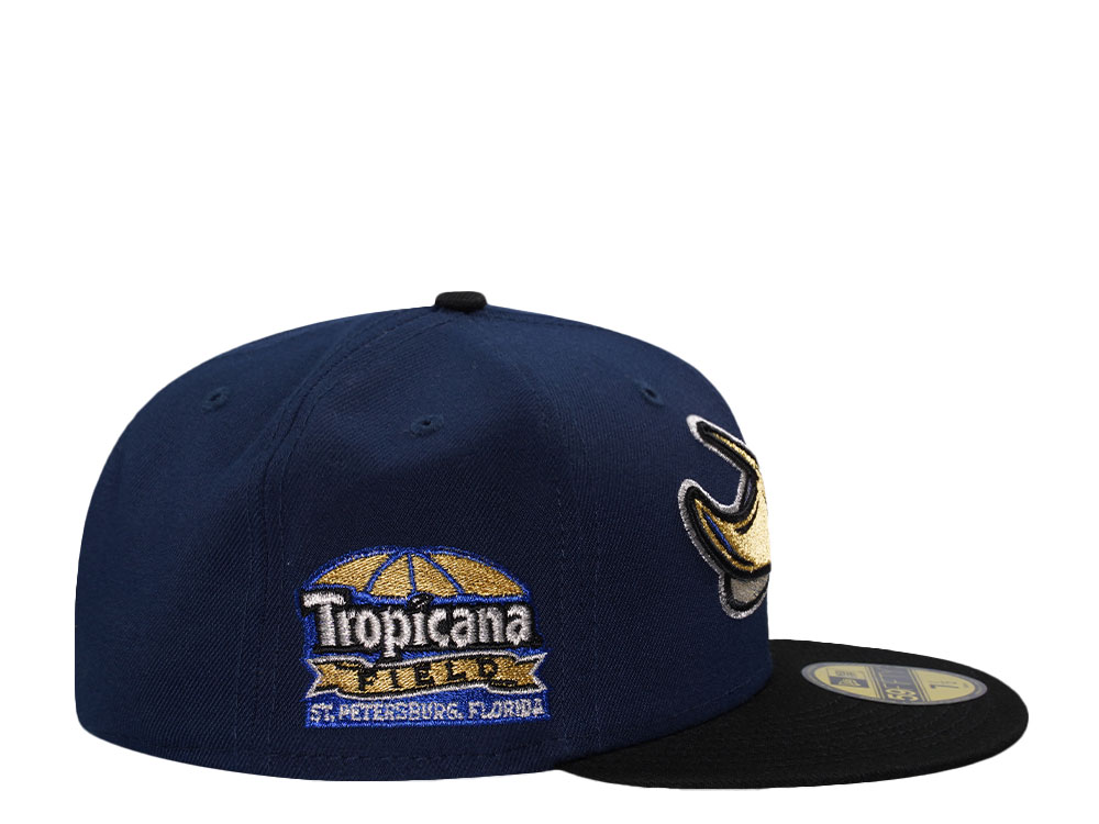 New Era Tampa Bay Rays Tropicana Field Metallic Two Tone Edition 59Fifty Fitted Cap