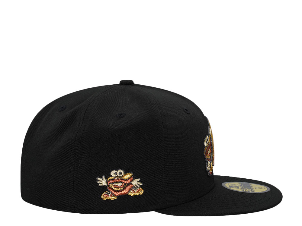 New Montgomery Biscuits Black Metallic Prime Edition 59Fifty Fitted Cap