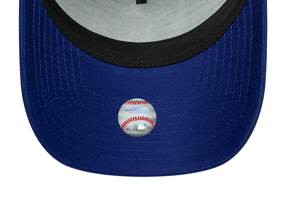 New Era Los Angeles Dodgers Wordmark Blue Prime Edition 9Forty A Frame Trucker Snapback Cap
