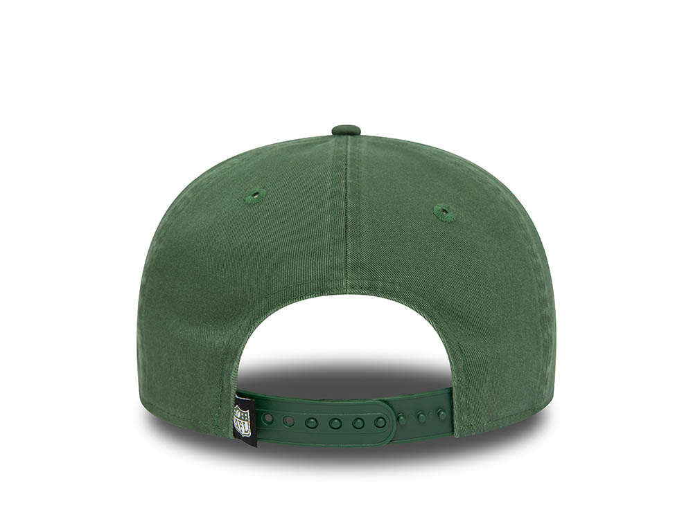 New Era Green Bay Packers Retro Dark Green 9Fifty Retro Crown Snapback Cap