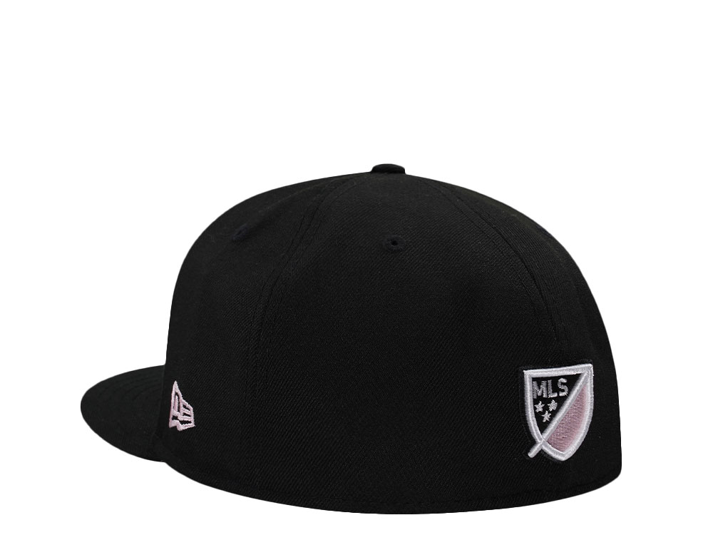 New Era Inter Miami FC Black Pink Prime Edition 59Fifty Fitted Cap