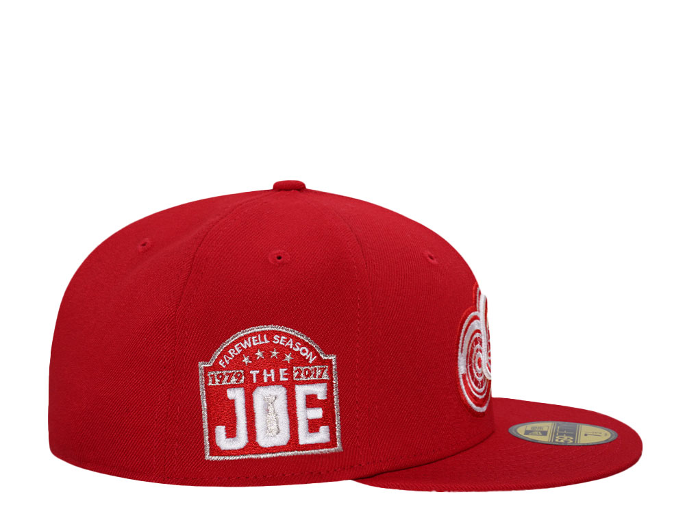 New Era Detroit Red Wings Farewell Season Joe Red Prime Edition 59Fifty Fitted Cap