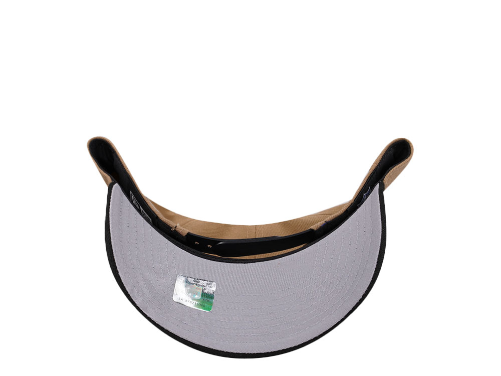New Era New York Jets Khaki Two Tone Edition 9Forty A Frame Snapback Cap