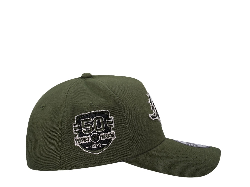 New Era Miami Dolphins 50 Perfect Season Green Realtree Edition 9Forty A Frame Snapback Cap