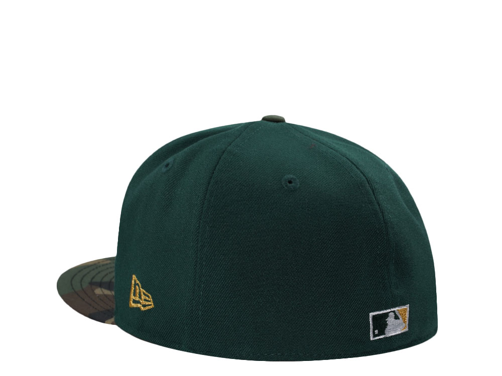 New Era Milwaukee Brewers Home of Heroes 2001 Green Two Tone Edition 59Fifty Fitted Cap