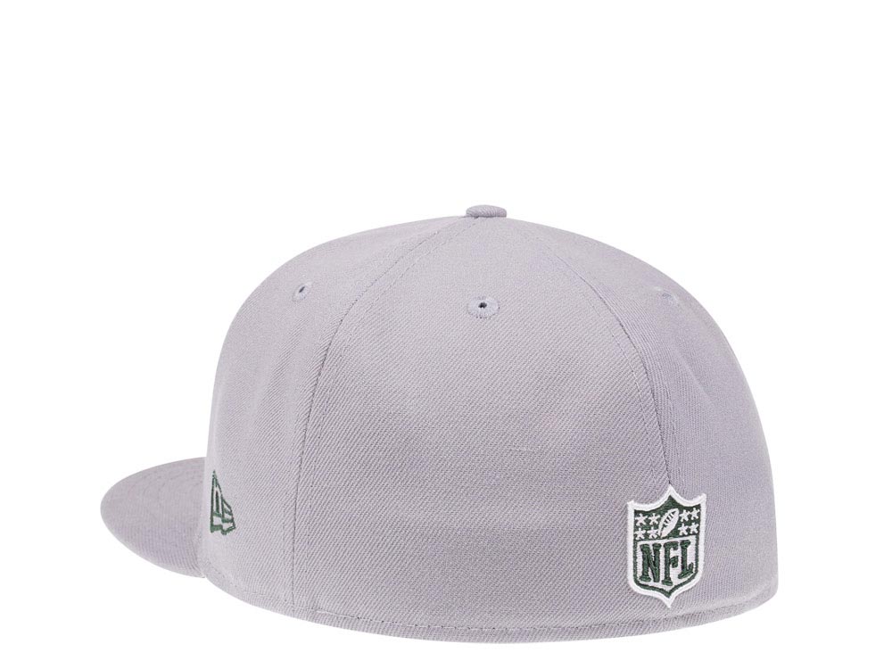 New Era Green Bay Packers Fresh Grey Edition 59Fifty Fitted Cap