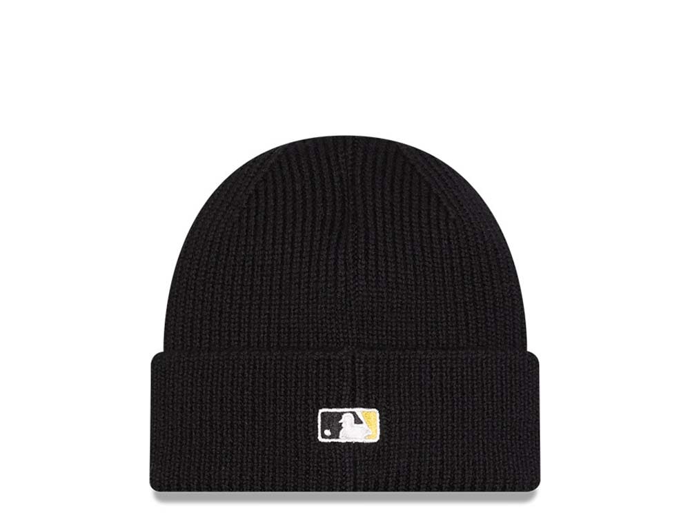 New Era Pittsburgh Pirates Skull Knit Black Knit