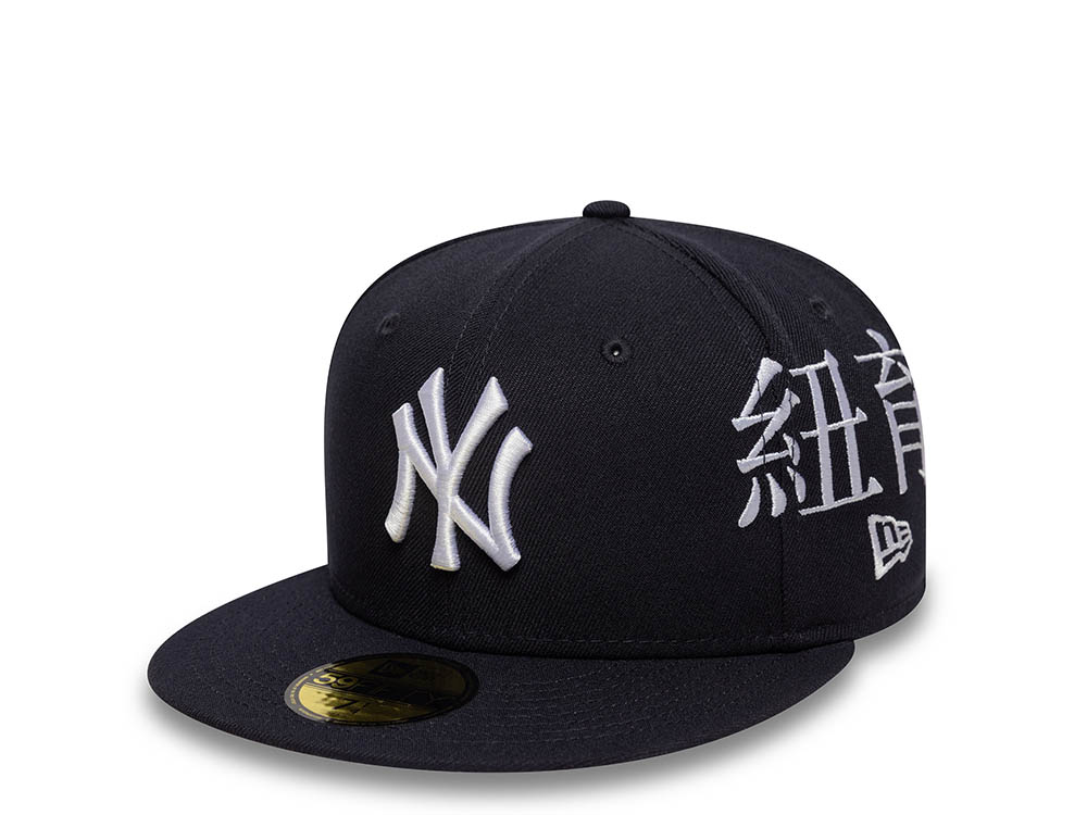 New Era New York Yankees World Series 1996 Multi Kanji Navy Prime Edition 59Fifty Fitted Cap