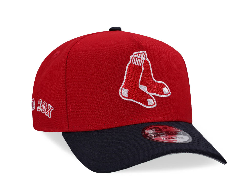 New Era Boston Red Sox Classic Two Tone 9Forty A Frame Snapback Cap