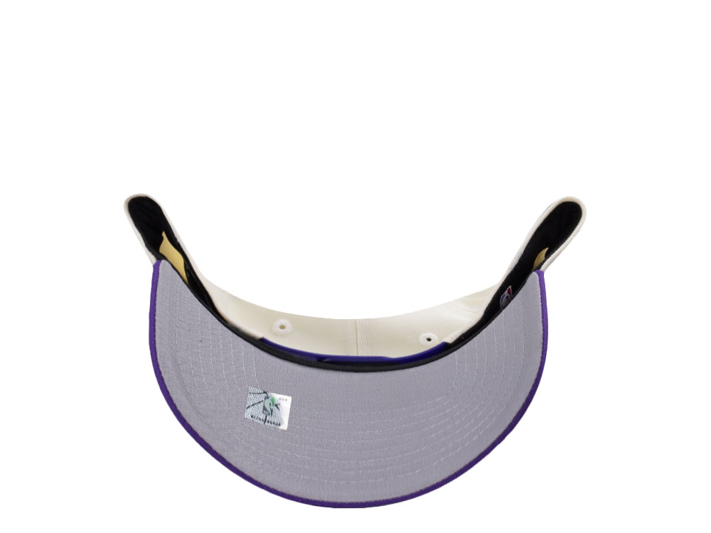 New Era Los Angeles Lakers Classic Chrome Two Tone Edition 9Forty A Frame Snapback Cap