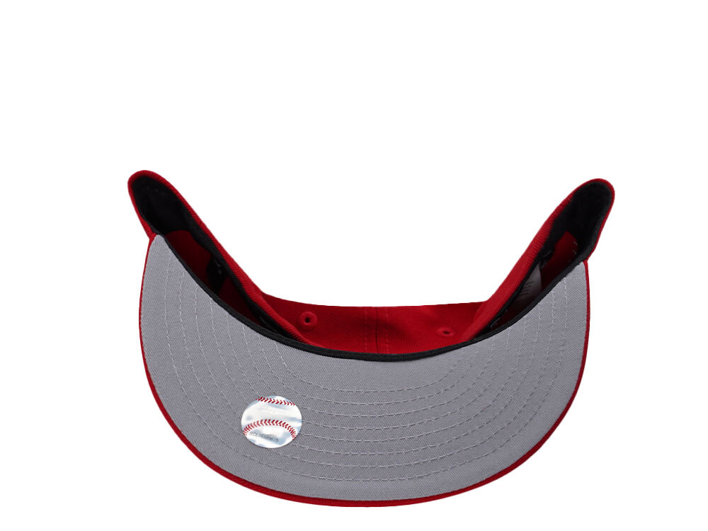 New Era Chicago White Sox World Series Champions 2005 Scarlet Prime Edition 59Fifty Fitted Cap